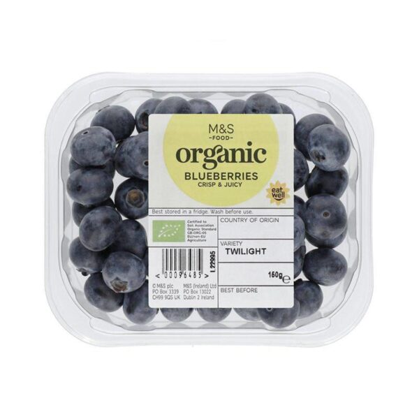 Organic Natural Blueberries